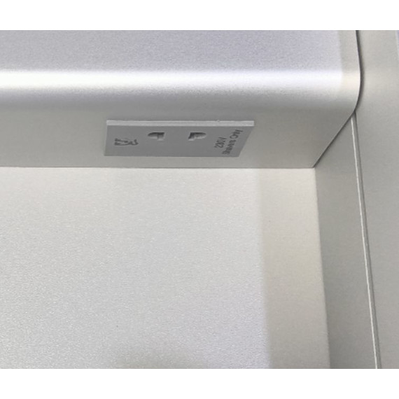 Зеркало-шкаф Azario 50 см AZ-ZC-046CS, серый - фото 8