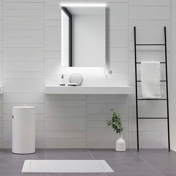 Зеркало-шкаф Azario 50 см AZ-ZC-046CS, серый - фото 9