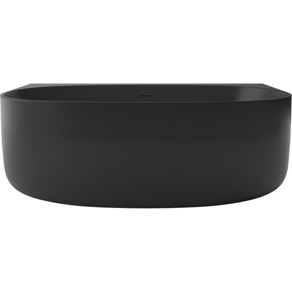 Ванна акриловая Azario Cambridge 170х88 см, чёрный матовый - фото 2
