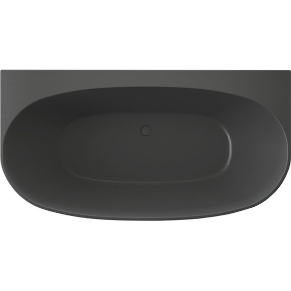 Ванна акриловая Azario Cambridge 170х88 см, чёрный матовый - фото 3