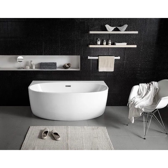 Ванна акриловая Azario Cambridge CAM17289 172х89 см с каркасом, Размер - мм: 1700х900 - фото 5