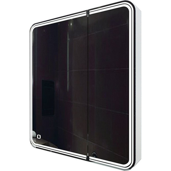 Зеркало-шкаф Azario Adriana 1Л Led 70 см - фото, картинка 2 Зеркало-шкаф Azario Adriana 1Л Led 70 см - фото 2