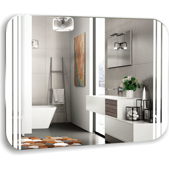 Зеркало Azario Force Led 91 см - фото 2