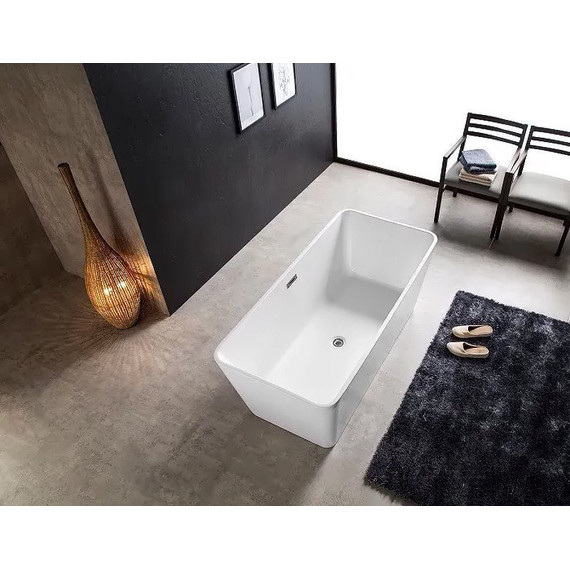 Ванна отдельностоящая Azario Lincoln LIN16080 160х80 см, Размер - мм: 1600х800 - фото 5