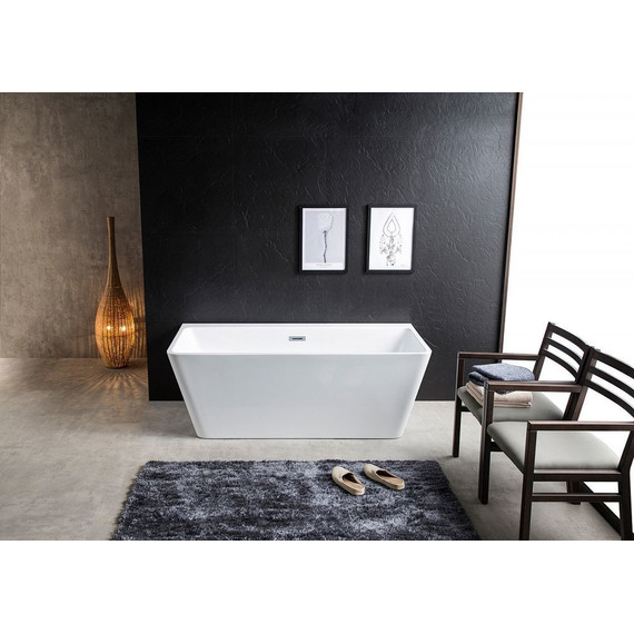 Ванна акриловая Azario Oxford OXF17083 170х83 см с каркасом - фото 4