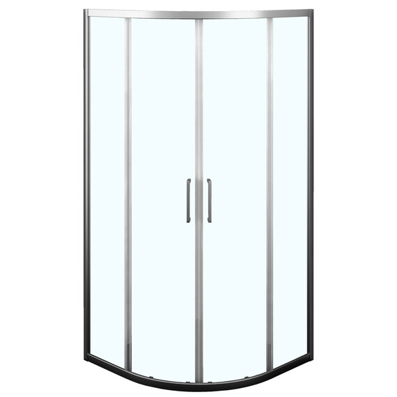 Душевое ограждение Azario Ostin 100x100 см AZ-121 S А, хром/прозрачное - фото 