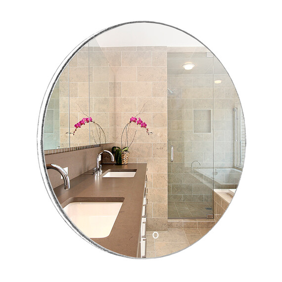 Зеркало Azario Плаза Led 65 см (с подсветкой и сенсорным выключателем) - фото 