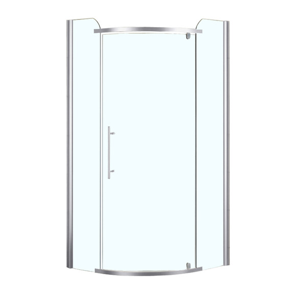 Душевое ограждение Azario Edmonton 90х90 см AZ-NNC2231 900 (стекло 8 мм) хром/прозрачное - фото 