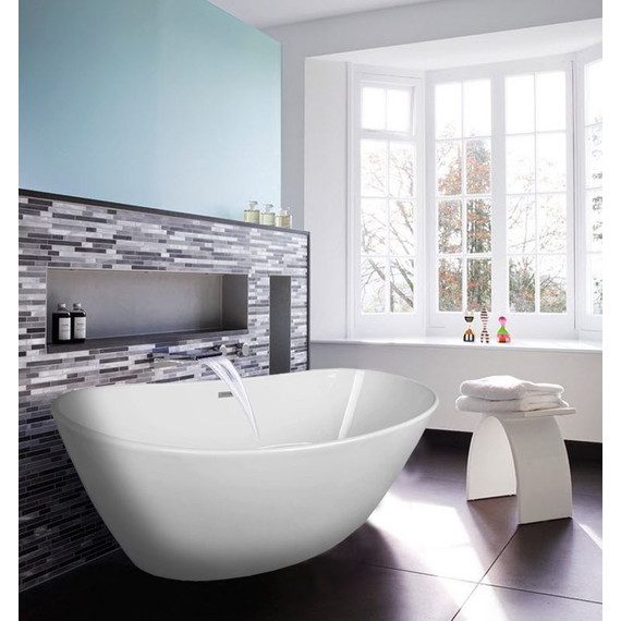 Ванна отдельностоящая Azario Easton 180x82 см AZ-1337 - фото, картинка 2 Ванна отдельностоящая Azario Easton 180x82 см AZ-1337 - фото 2