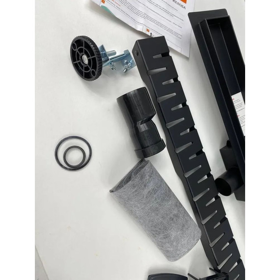 Трап TIM 40 см BAD464002BK, чёрный матовый - фото 14