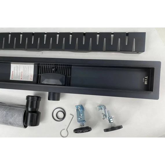 Трап TIM 70 см BAD467002BK, чёрный матовый - фото 10