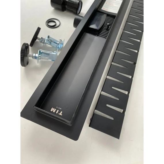 Трап TIM 70 см BAD467002BK, чёрный матовый - фото 11