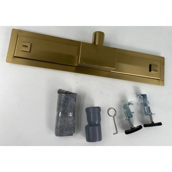 Трап TIM 50 см BAD485002GP, золото глянцевое (под плитку) - фото 8