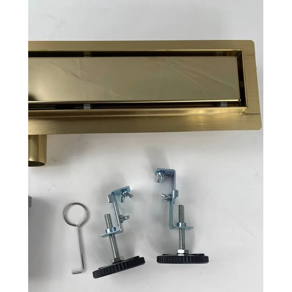 Трап TIM 60 см BAD487002GP, золото глянцевое (под плитку) - фото 15