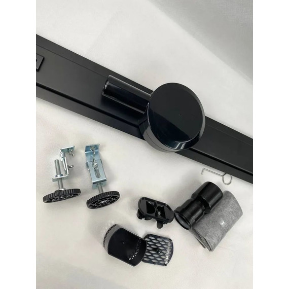 Трап Zeissler 40 см BAD554002BK, чёрный матовый (под плитку) - фото 13