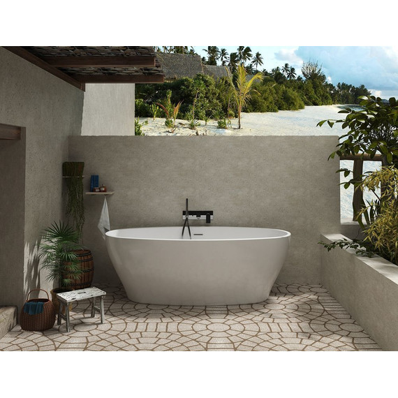 Ванна отдельностоящая Azario Cranston 170x80 см CRA17080 - фото 4