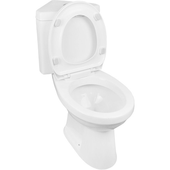 Унитаз-компакт угловой Creo Ceramique Project с крышкой микролифт - фото, картинка 4 Унитаз-компакт угловой Creo Ceramique Project с крышкой микролифт - фото 4