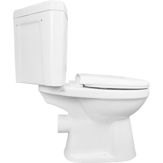 Унитаз-компакт угловой Creo Ceramique Project с крышкой микролифт - фото, картинка 8 Унитаз-компакт угловой Creo Ceramique Project с крышкой микролифт - фото 8