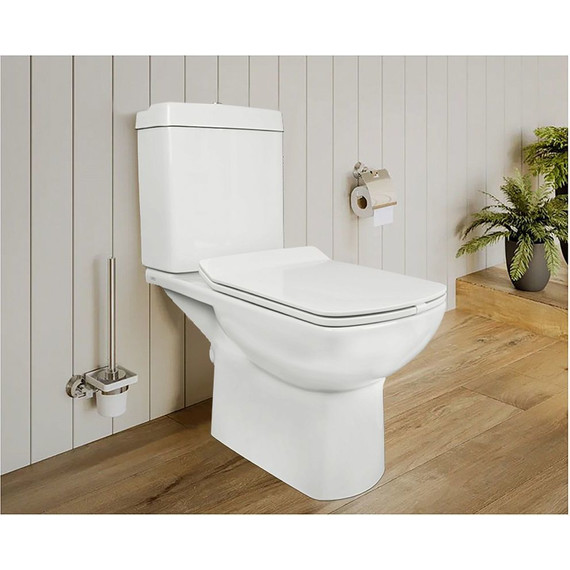 Унитаз-компакт Creo Ceramique Tours с крышкой микролифт - фото, картинка 16 Унитаз-компакт Creo Ceramique Tours с крышкой микролифт - фото 16