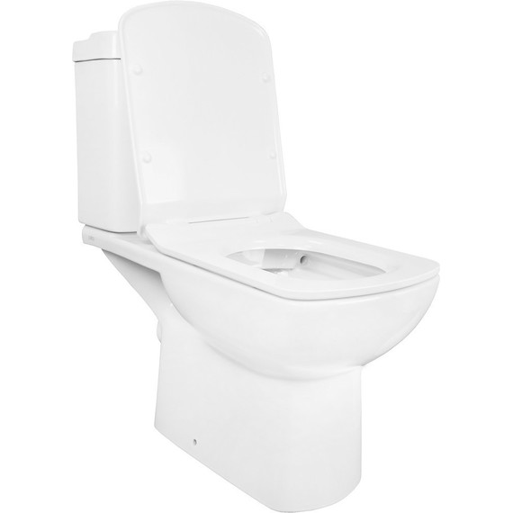 Унитаз-компакт Creo Ceramique Tours с крышкой микролифт - фото, картинка 3 Унитаз-компакт Creo Ceramique Tours с крышкой микролифт - фото 3