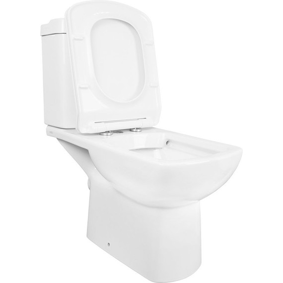 Унитаз-компакт Creo Ceramique Tours с крышкой микролифт - фото, картинка 4 Унитаз-компакт Creo Ceramique Tours с крышкой микролифт - фото 4