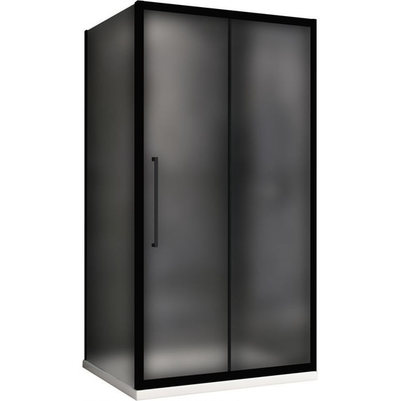 Душевое ограждение Abber Schwarzer Diamant 140x90 см AG30140BMH-S90BM, чёрный/матовое - фото 2