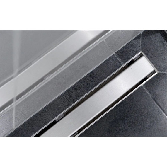 Трап TIM 70 см BAD457002, серебристый (под плитку) - фото 4