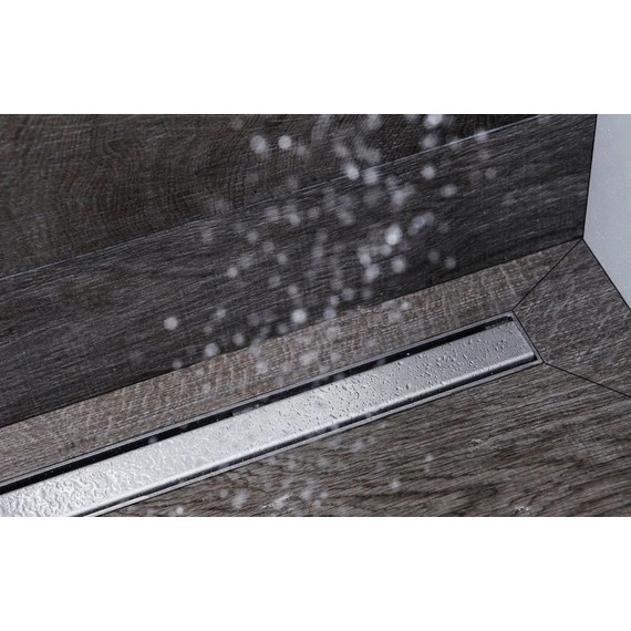 Трап TIM 70 см BAD457002, серебристый (под плитку) - фото 5