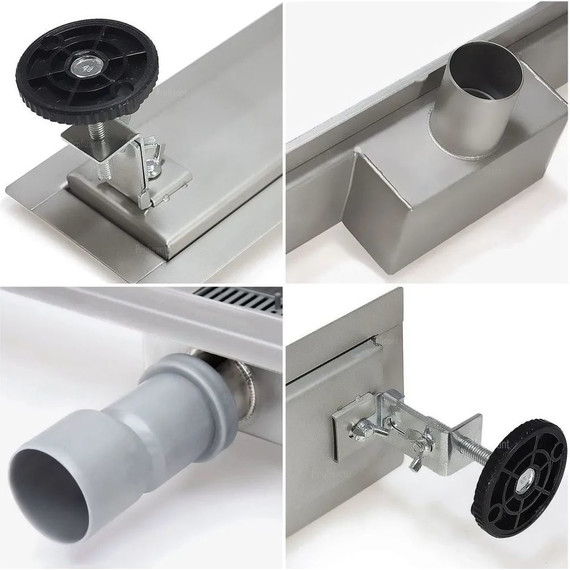 Трап TIM 90 см BAD459002 (под плитку) - фото 8