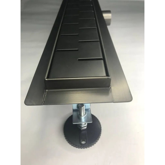 Трап TIM 40 см BAD474002GY, воронёная сталь - фото 14