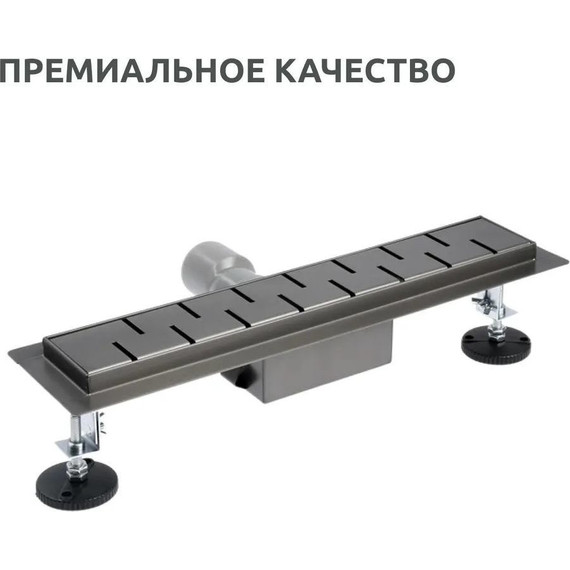 Трап TIM 60 см BAD476002GY, вороненая сталь - фото 2