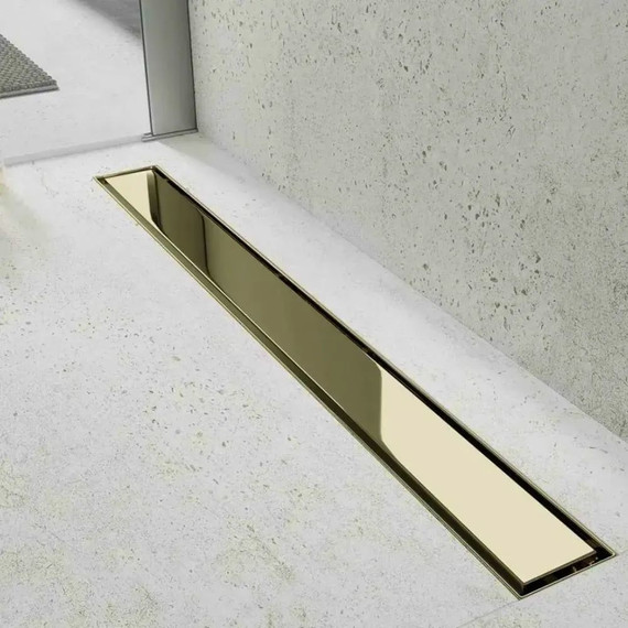 Трап TIM 80 см BAD488002GP, золото глянцевое (под плитку) - фото 9