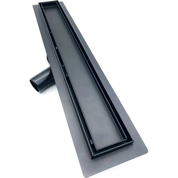 Трап Zeissler 60 см BAD556002BK, чёрный матовый (под плитку) - фото 7