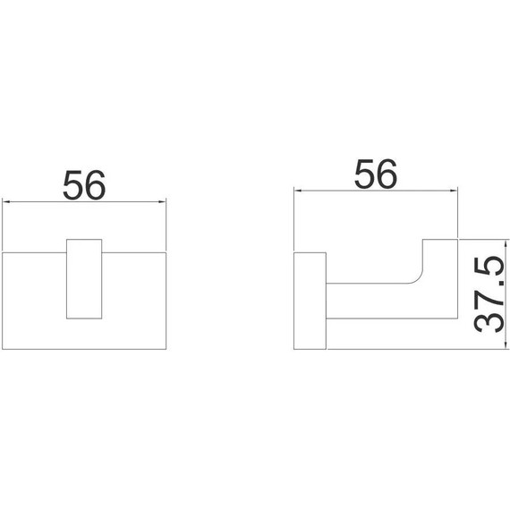 Крючок Belz B90205-1 - фото 2