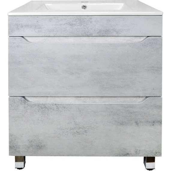 Тумба напольная с раковиной Loranto Florena 60 см CS00086990 (раковина Leon 60) светлый бетон - фото, картинка 4 Тумба напольная с раковиной Loranto Florena 60 см CS00086990 (раковина Leon 60) светлый бетон - фото 4
