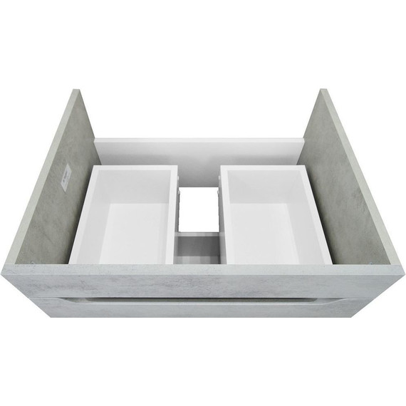 Тумба напольная с раковиной Loranto Florena 60 см CS00086990 (раковина Leon 60) светлый бетон - фото, картинка 6 Тумба напольная с раковиной Loranto Florena 60 см CS00086990 (раковина Leon 60) светлый бетон - фото 6