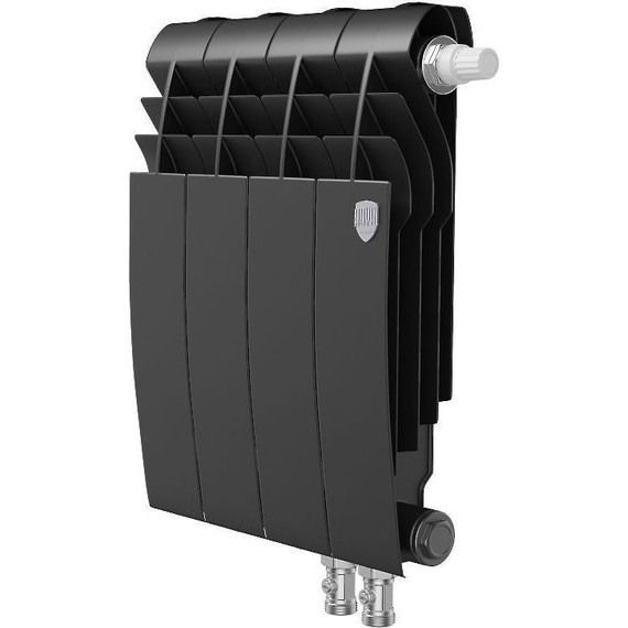 Радиатор Royal Thermo BiLiner 350 VR Noir Sable 320х430 мм (4 секции) - фото 
