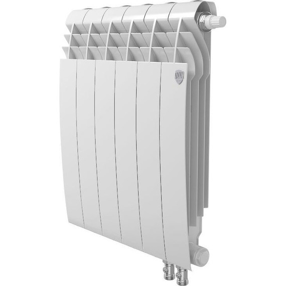 Радиатор Royal Thermo BiLiner 500 VR Bianco Traffico 480х570 мм (6 секций) - фото 