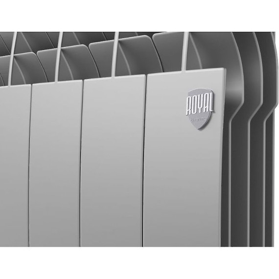 Радиатор Royal Thermo BiLiner 500 VR Silver Satin 320х570 мм (4 секции) - фото 3