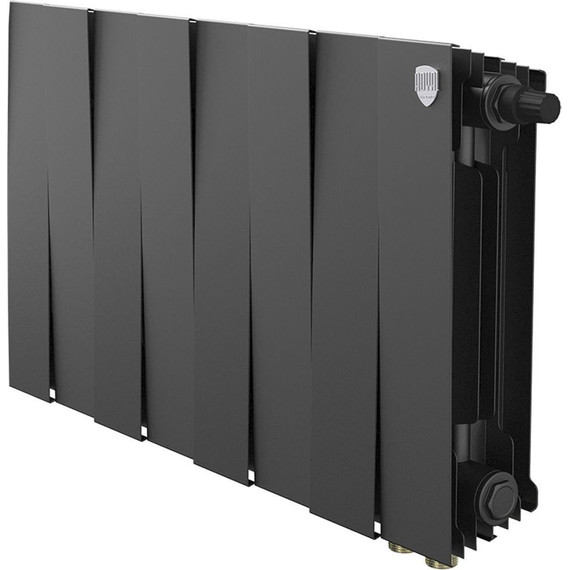 Радиатор Royal Thermo PianoForte 300 Noir Sable VDR80 640х380 мм (8 секций) - фото 