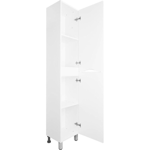 Пенал напольный Loranto Santorini 36 см CS00086965 R, белый глянцевый - фото 2