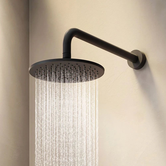 Верхний душ Am.Pm Gem 220х220 мм F0590022, чёрный - фото 4