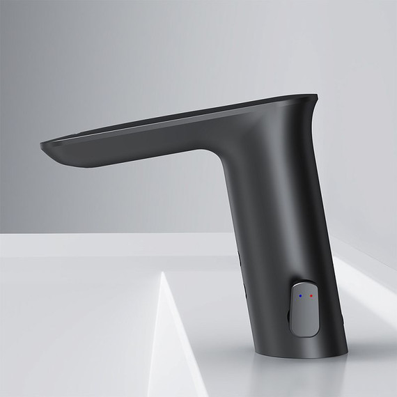 Смеситель для раковины AM.PM Inspire 2.0 F50A02322, чёрный, Цвет производителя: чёрный - фото 4