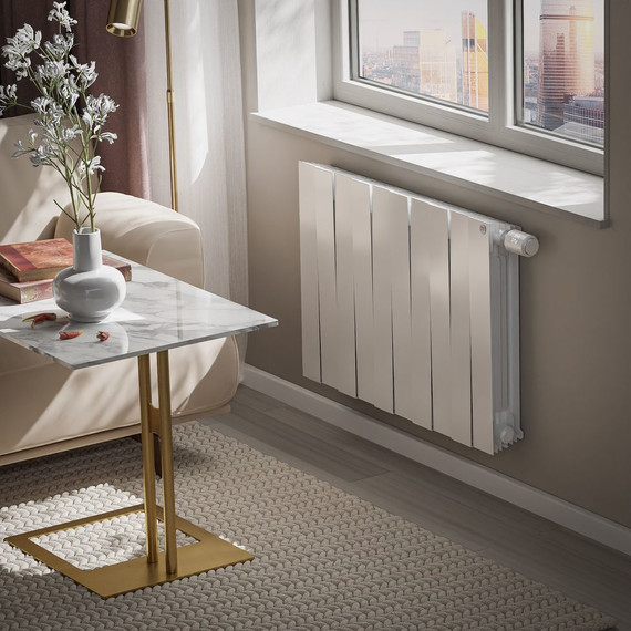 Радиатор Royal Thermo PianoForte 500 Bianco Traffico VDR80 800х590 мм (10 секций) - фото 4