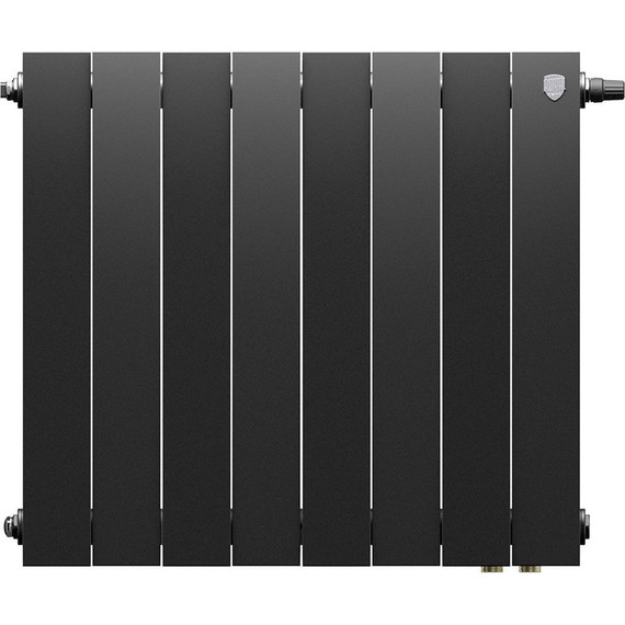 Радиатор Royal Thermo PianoForte 500 Noir Sable VDR80 640х590 мм (8 секций) - фото 2