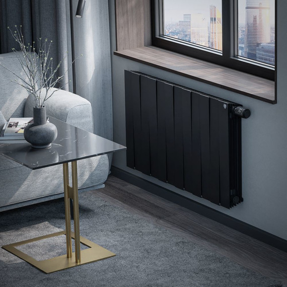 Радиатор Royal Thermo PianoForte 500 Noir Sable VDR80 960х590 мм (12 секций) - фото 4