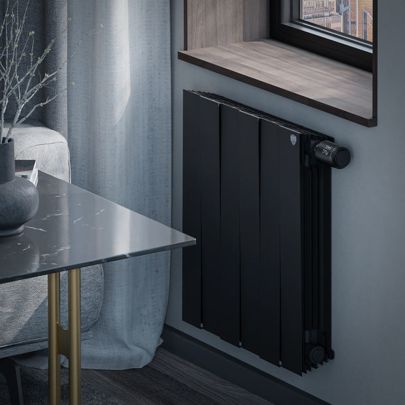 Радиатор Royal Thermo PianoForte 500 Noir Sable VDR80 480х590 мм (6 секций) - фото 4