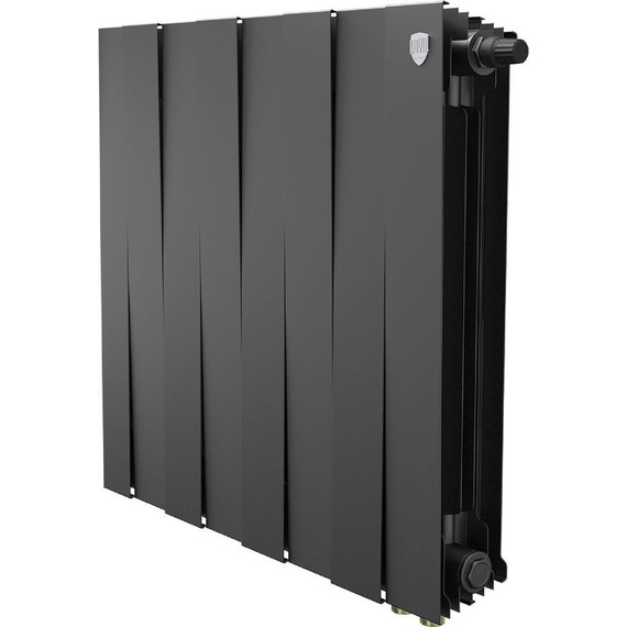 Радиатор Royal Thermo PianoForte 500 Noir Sable VDR80 640х590 мм (8 секций) - фото 