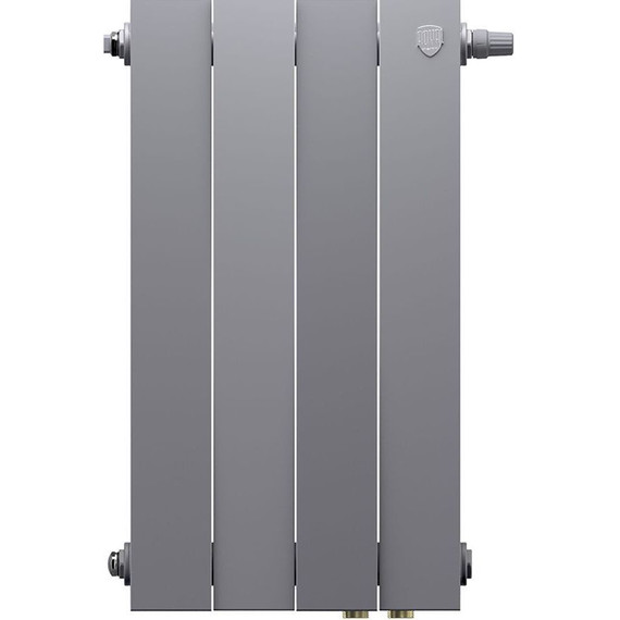 Радиатор Royal Thermo PianoForte 500 Silver Satin VDR80 320х590 мм (4 секции) - фото 2