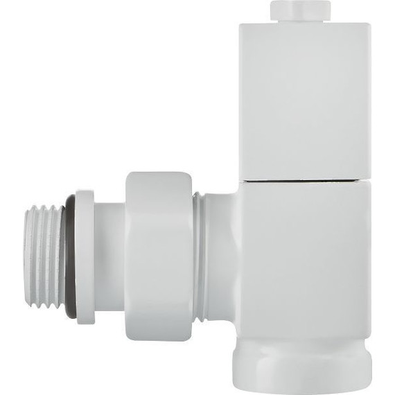 Вентиль для радиатора угловой Royal Thermo Cube 1/2" RTE 56.0007, белый - фото 7